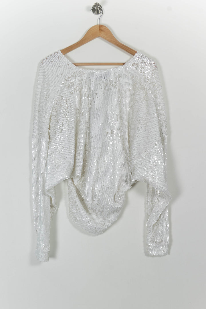 Pull Blanc - Taille S/36 de la marque IRO | PARAD46166 - Vendu par Paradigme - Image 4