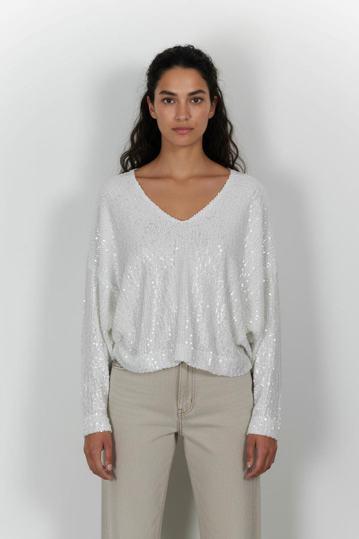 Pull Blanc - Taille S/36 de la marque IRO | PARAD46166 - Vendu par Paradigme - Image 1