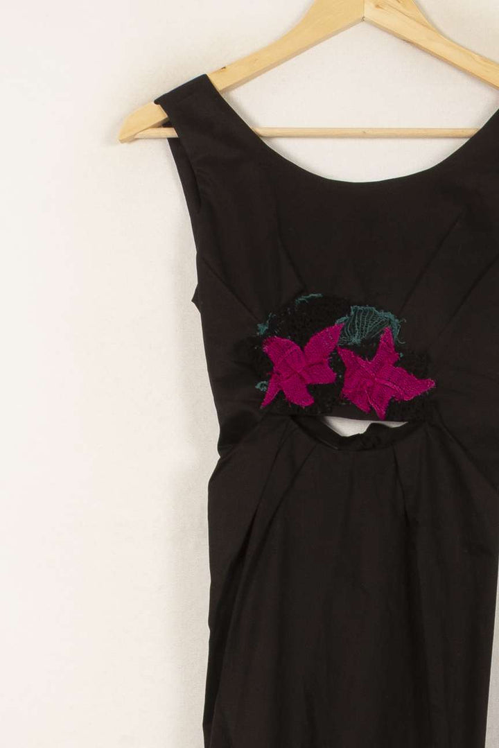 Robe Noire et Fuchsia - Taille S/36 de la marque Vanessa Bruno | PARAD46167 - Vendu par Paradigme - Image 3