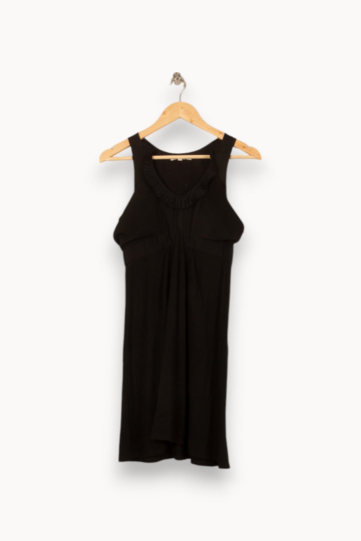 Robe Sans Manches Noire - Taille S/36 de la marque Vanessa Bruno | PARAD46168 - Vendu par Paradigme - Image 2