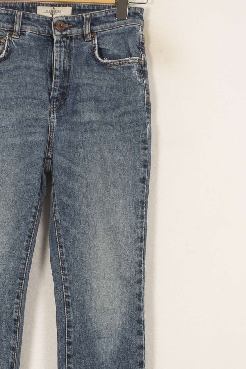 Jean Bleu - Taille S/36 de la marque Weekend Max Mara | PARAD46169 - Vendu par Paradigme - Image 3