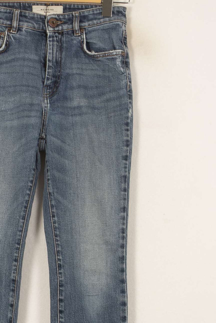 Jean Bleu - Taille S/36 de la marque Weekend Max Mara | PARAD46169 - Vendu par Paradigme - Image 3