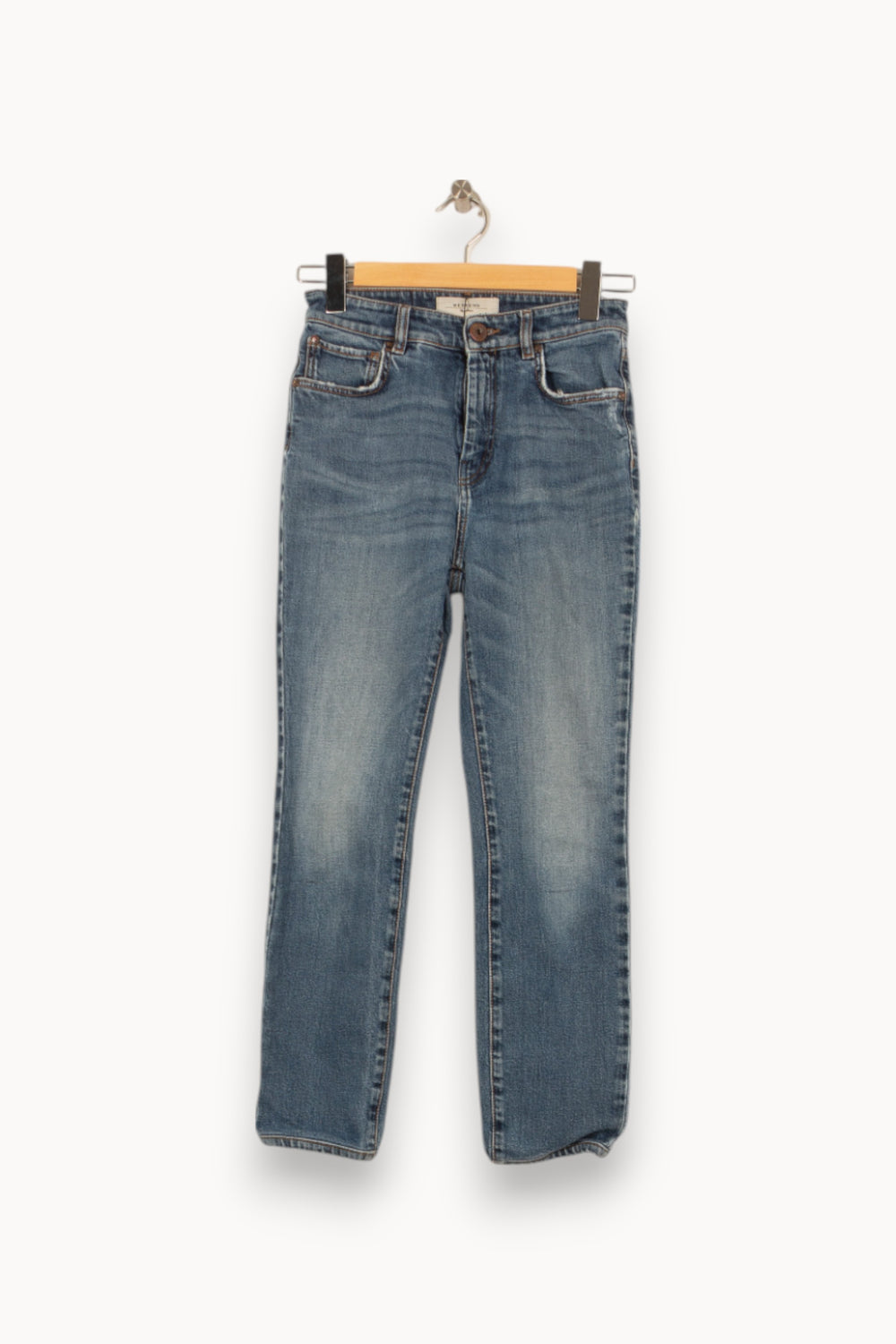 Jean Bleu - Taille S/36 de la marque Weekend Max Mara | PARAD46169 - Vendu par Paradigme - Image 2