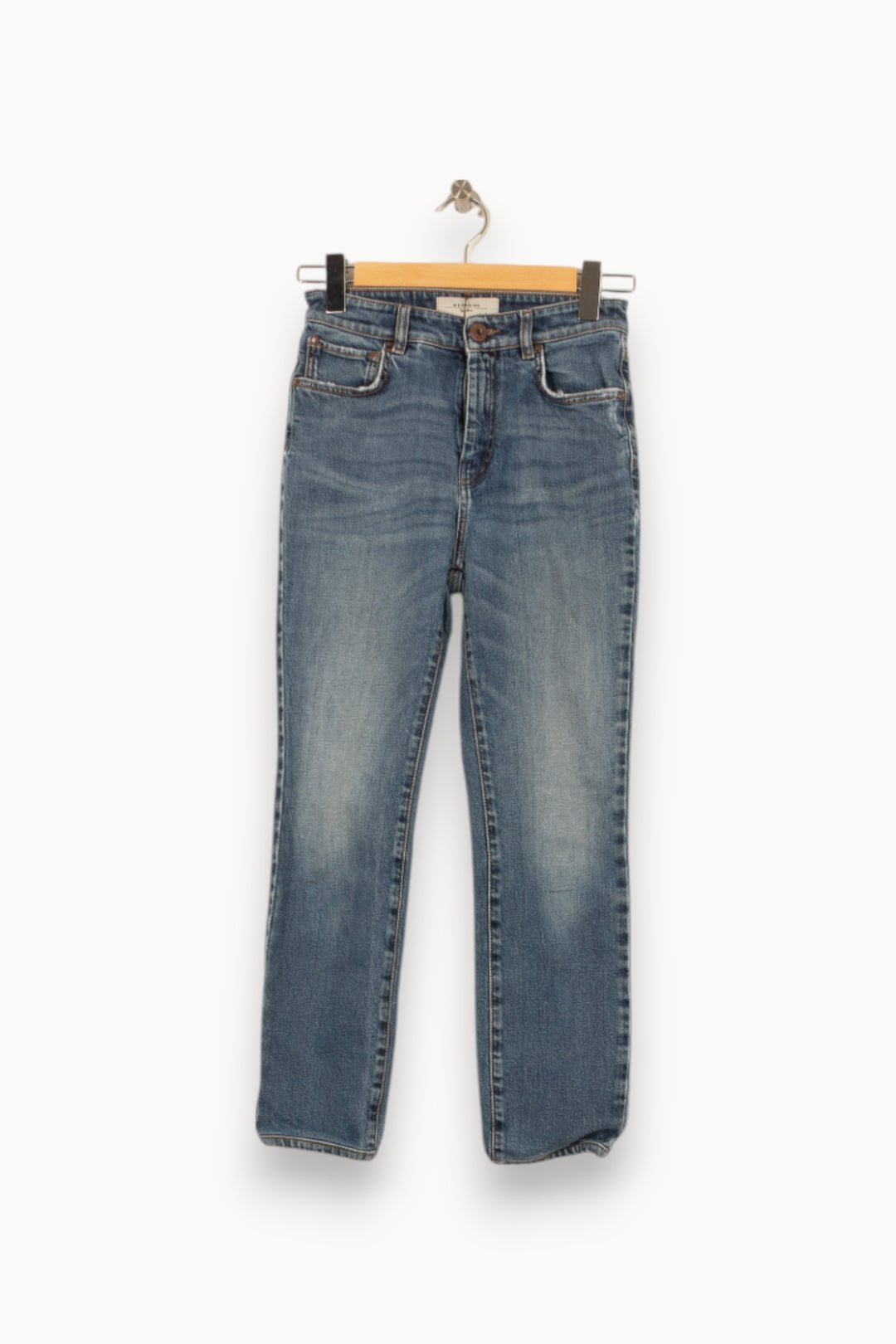 Jean Bleu - Taille S/36 de la marque Weekend Max Mara | PARAD46169 - Vendu par Paradigme - Image 2
