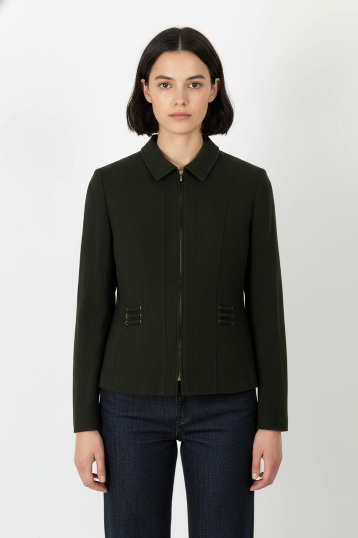 Veste Verte - Taille L/40 de la marque Gerard Darel | PARAD46181 - Vendu par Paradigme - Image 1