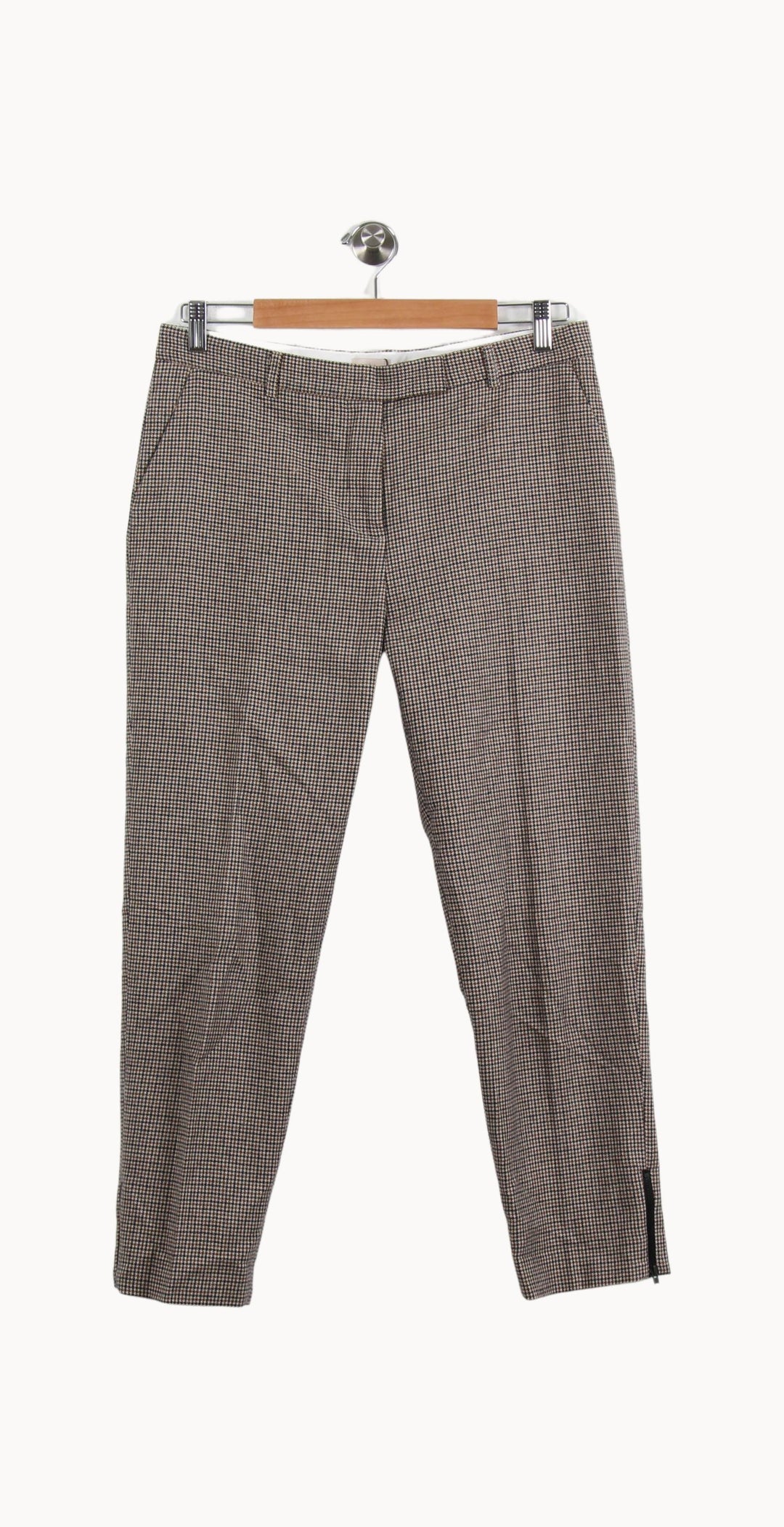 Pantalon Carreaux Beiges et Noirs - Taille L/40 de la marque Pablo | PARAD46182 - Vendu par Paradigme - Image 2