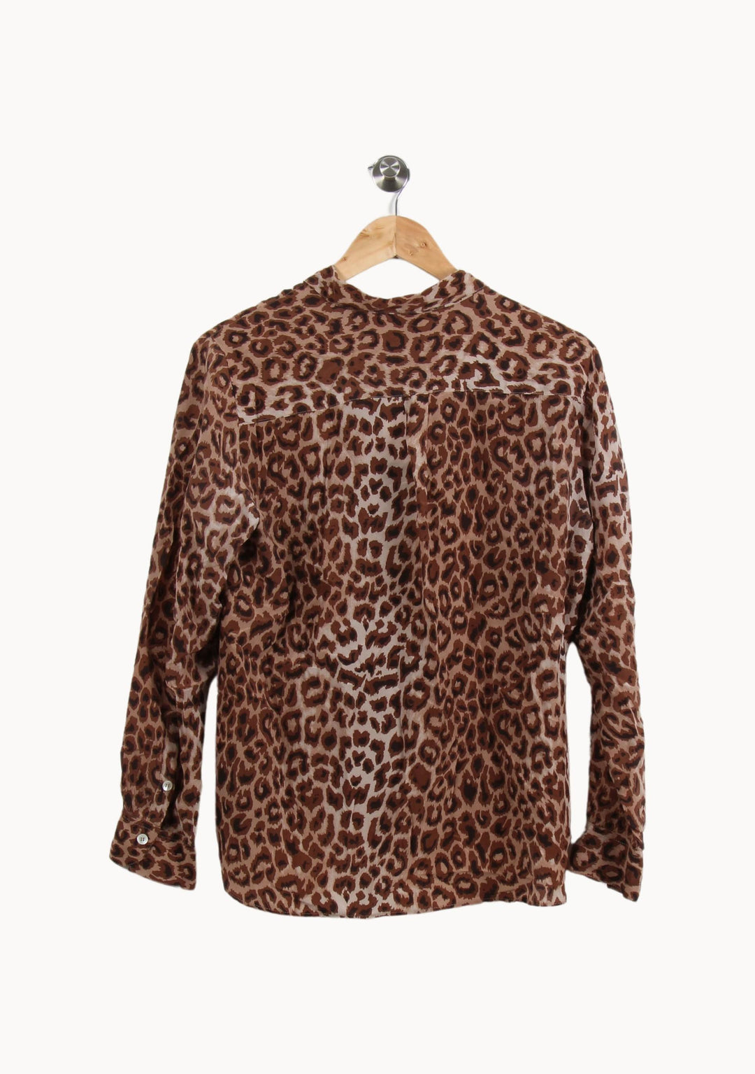 Chemise Marron - Taille M/38 de la marque Gerard Darel | PARAD46186 - Vendu par Paradigme - Image 4