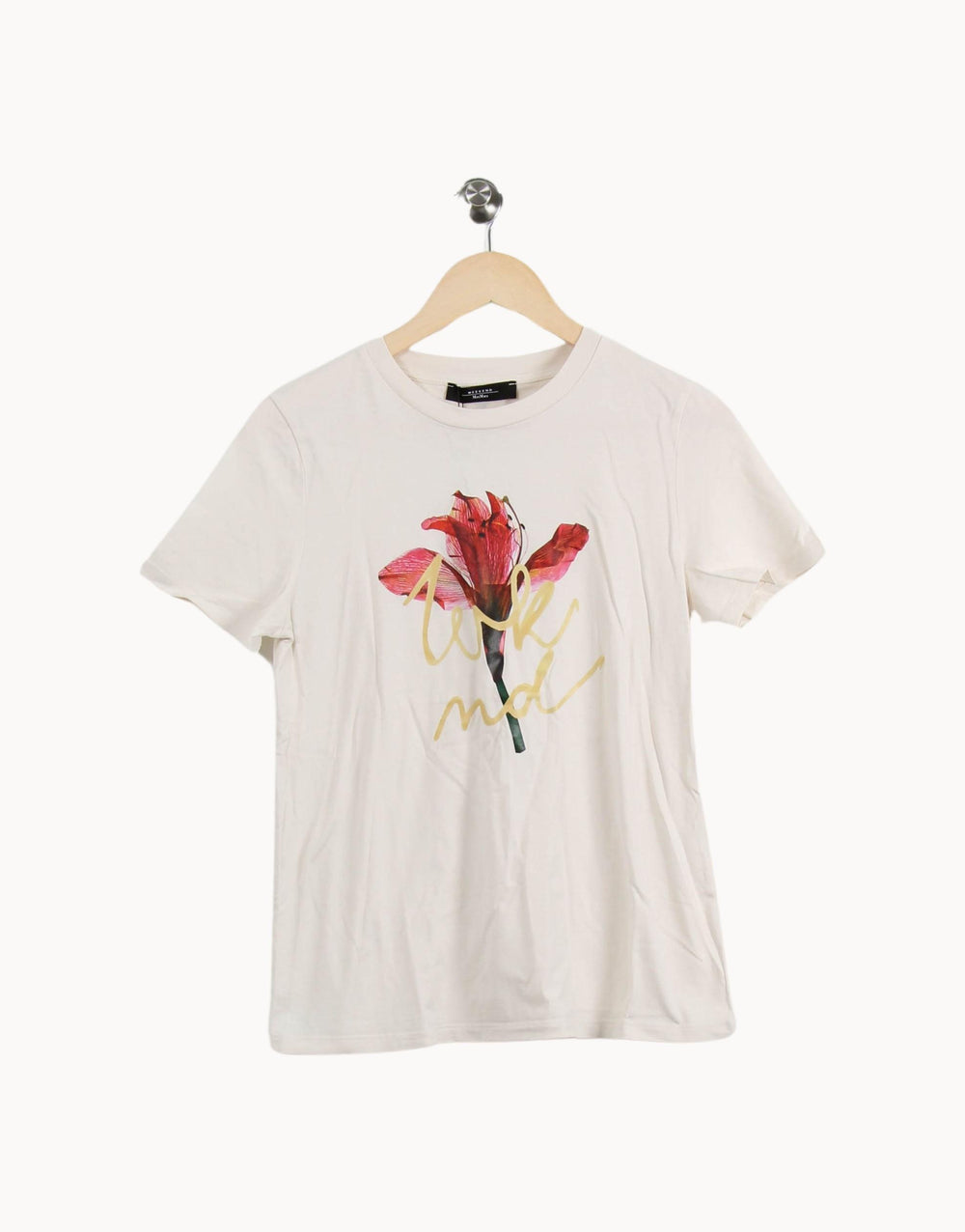 Tee-shirt Manche Courte Beige - Taille T.U. de la marque Weekend Max Mara | PARAD46187 - Vendu par Paradigme - Image 2