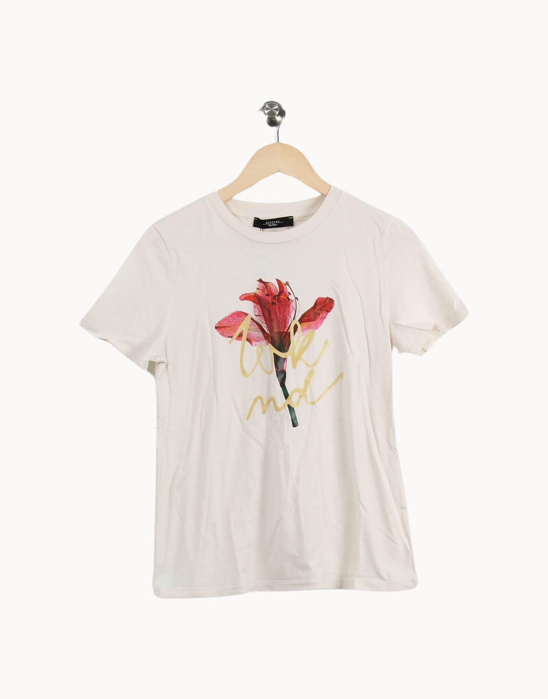 Tee-shirt Manche Courte Beige - Taille T.U. de la marque Weekend Max Mara | PARAD46187 - Vendu par Paradigme - Image 2