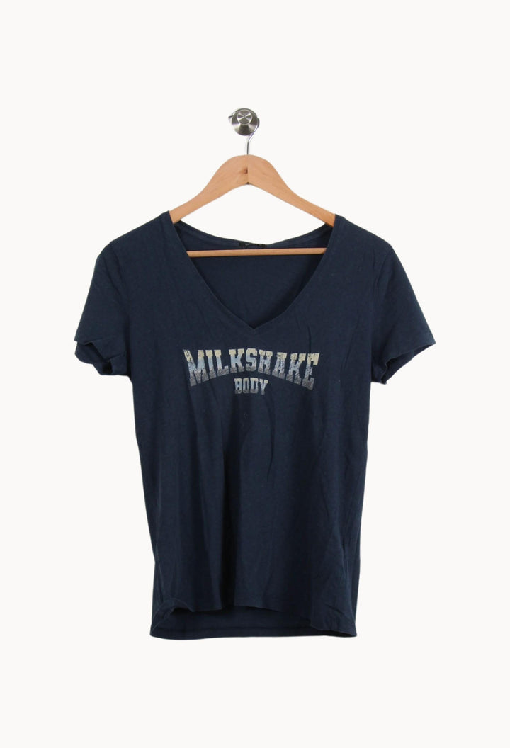 Tee-shirt Bleu - Taille S/36 de la marque IKKS | PARAD46192 - Vendu par Paradigme - Image 2