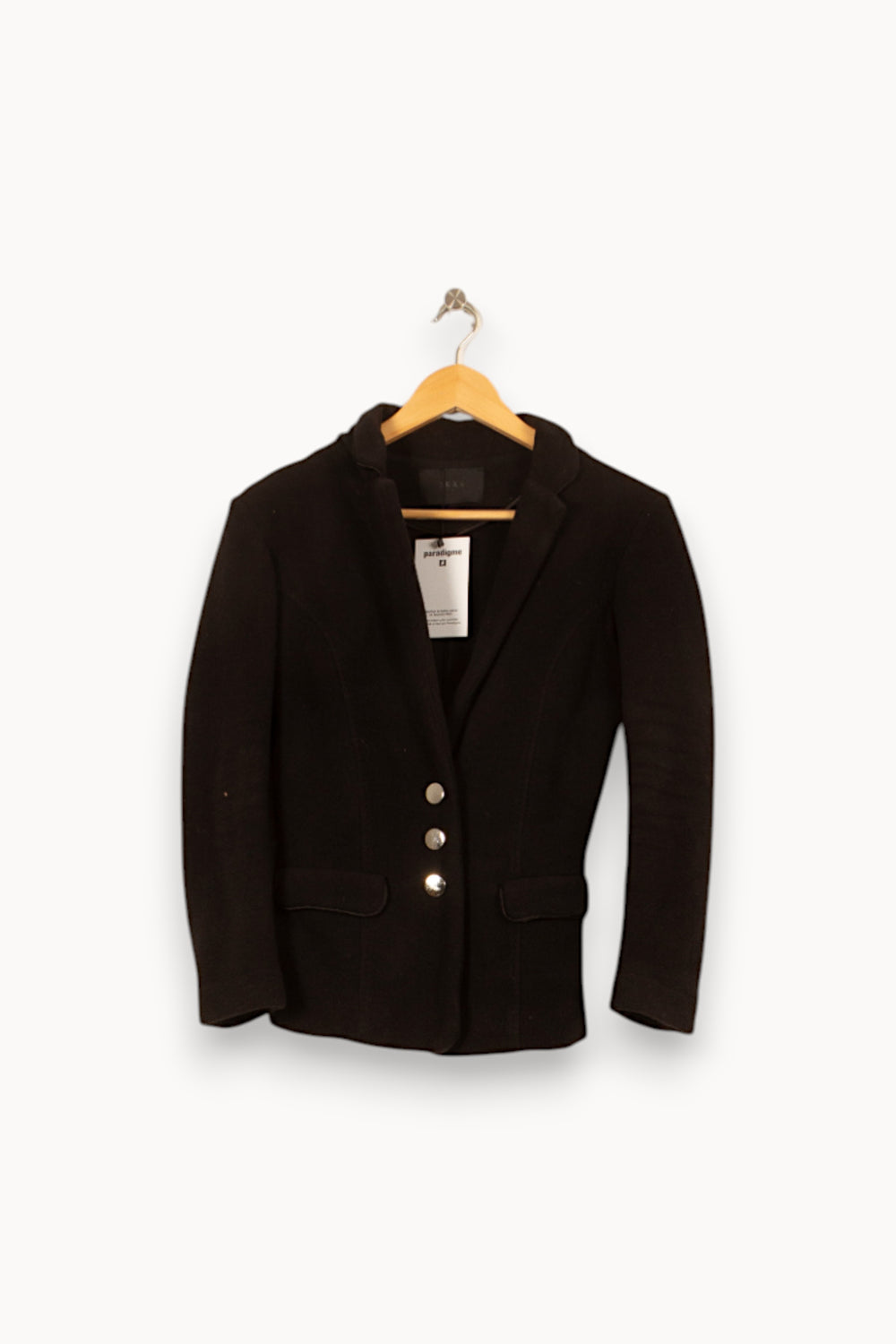Blazer Noir - Taille S/36 de la marque IKKS | PARAD46195 - Vendu par Paradigme - Image 2