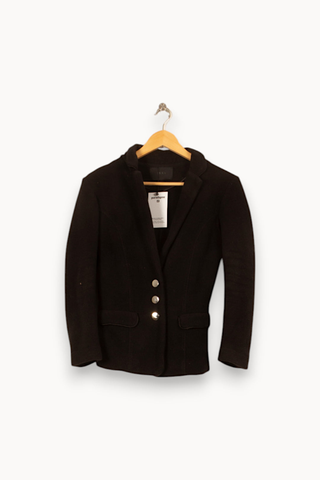 Blazer Noir - Taille S/36 de la marque IKKS | PARAD46195 - Vendu par Paradigme - Image 2