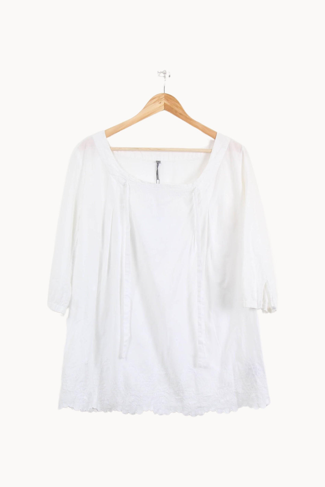 Blouse Blanche - Taille XS/34 de la marque IKKS | PARAD46196 - Vendu par Paradigme - Image 4