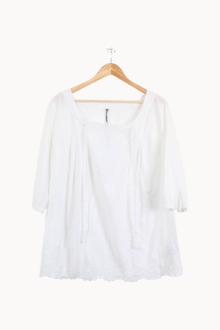 Blouse Blanche - Taille XS/34 de la marque IKKS | PARAD46196 - Vendu par Paradigme - Image 4