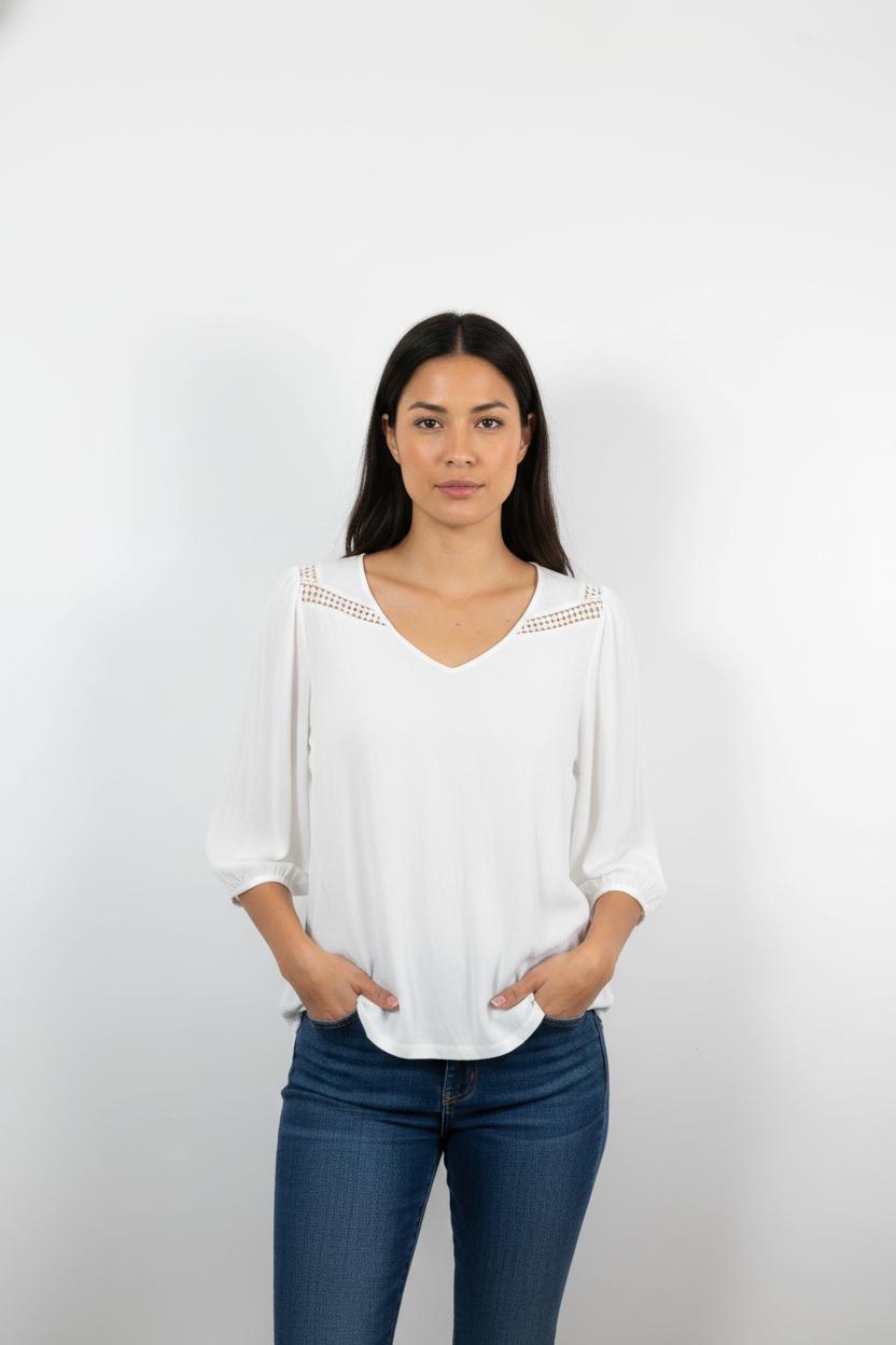Blouse Blanche - Taille XS/34