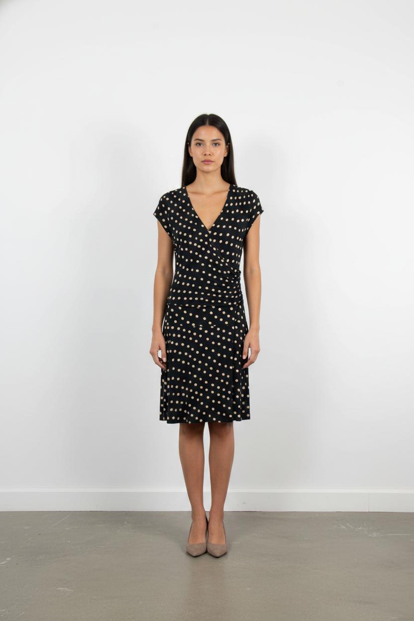 Robe Noire et Blanche - Taille L/40