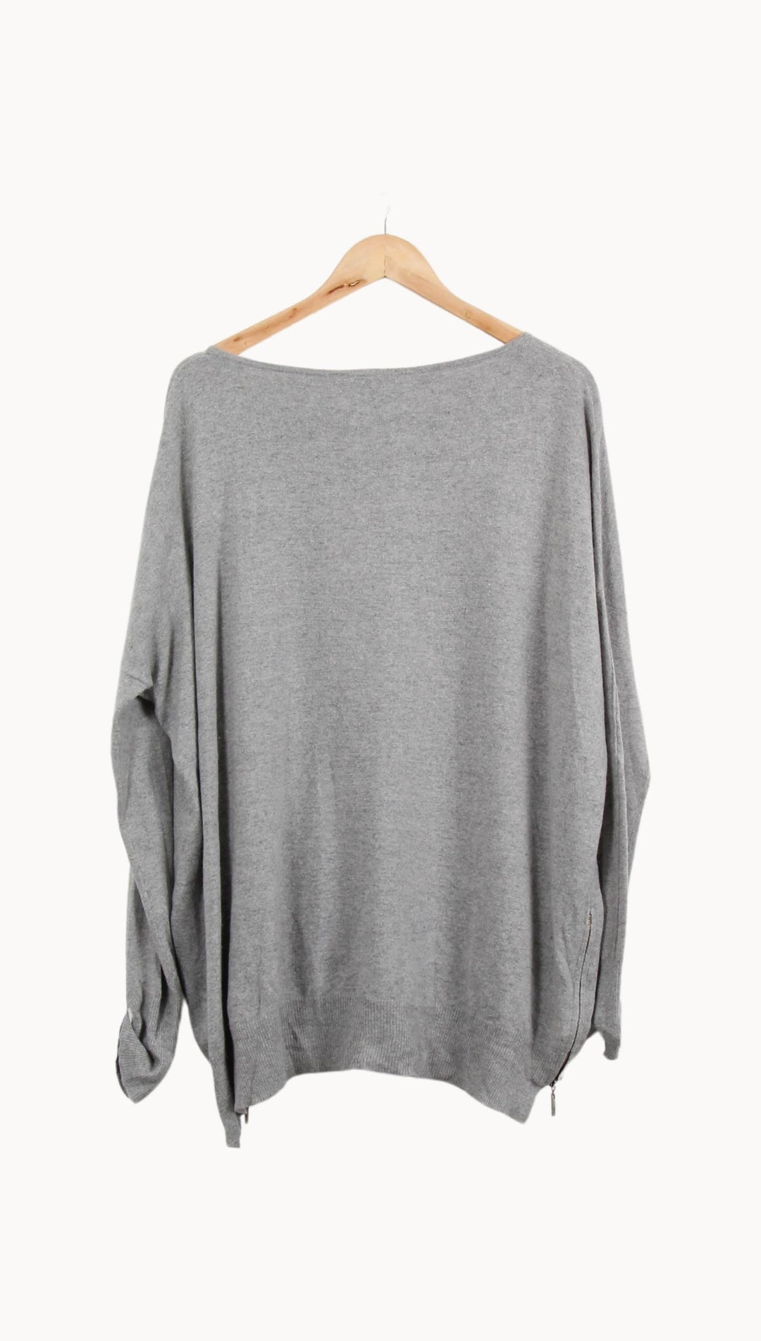 Pull Gris - Taille L/40 de la marque Karl Marc John | PARAD46208 - Vendu par Paradigme - Image 4