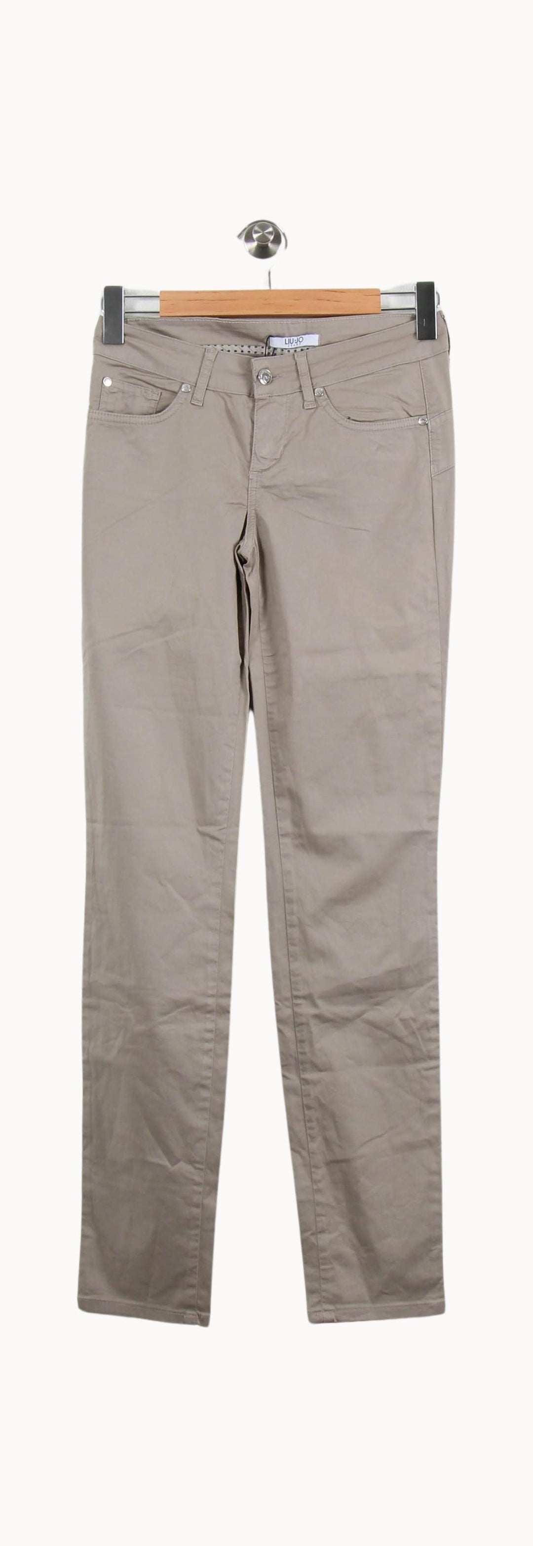 Pantalon Beige - Taille XXS/32 de la marque Liu Jo | PARAD46210 - Vendu par Paradigme - Image 2