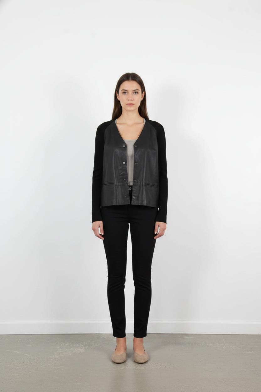 Blouson Noir - Taille M/38