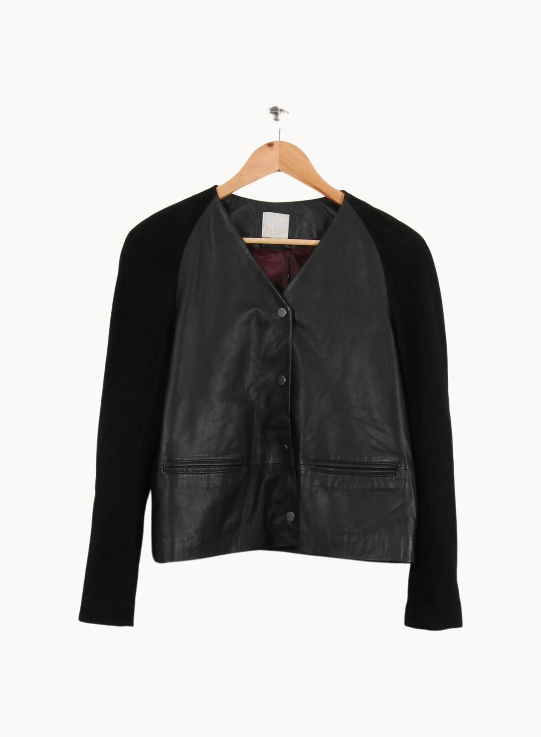 Blouson Noir - Taille M/38 de la marque Pablo | PARAD46214 - Vendu par Paradigme - Image 2