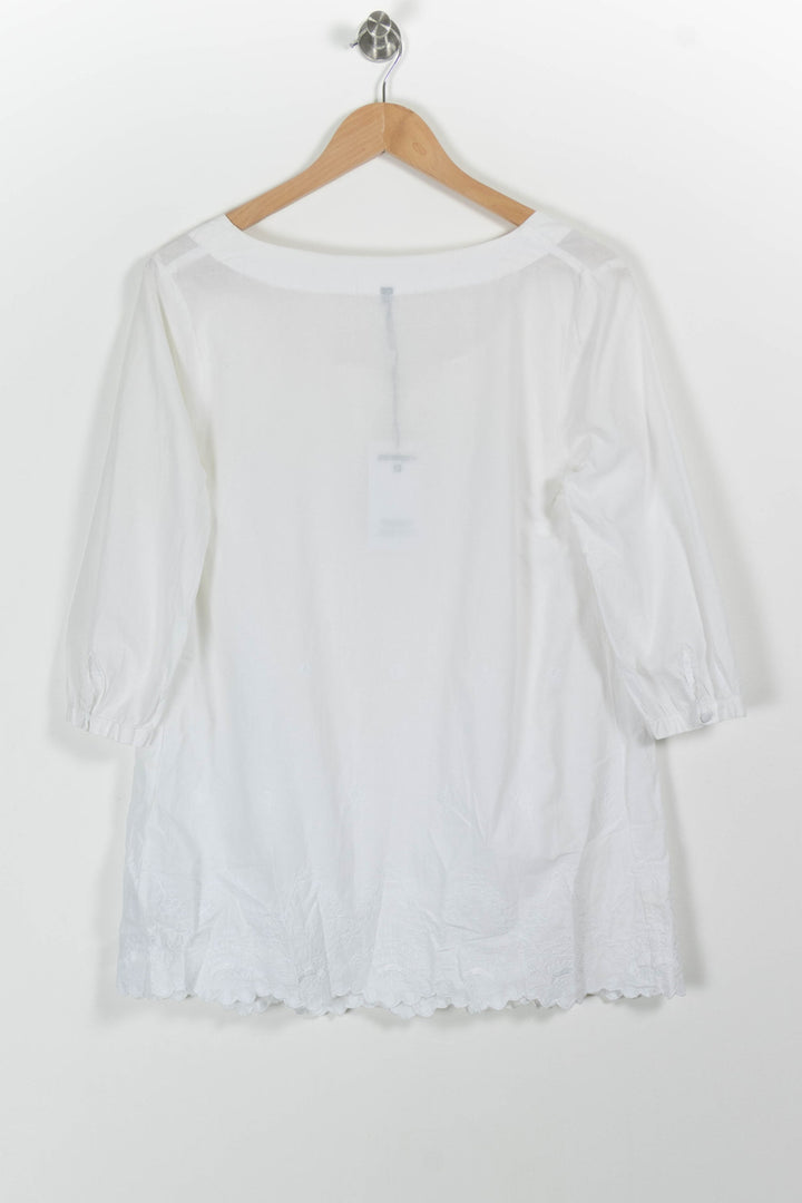 Blouse Blanche - Taille M/38 de la marque Sud express | PARAD46216 - Vendu par Paradigme - Image 4