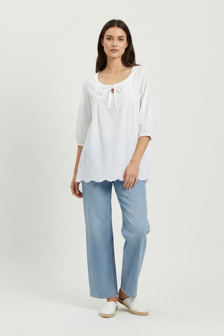 Blouse Blanche - Taille M/38 de la marque Sud express | PARAD46216 - Vendu par Paradigme - Image 1