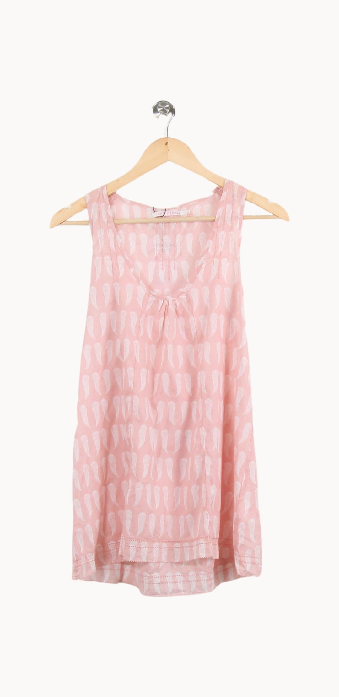 Débardeur Rose et Blanc - Taille S/36 de la marque Bérénice | PARAD46219 - Vendu par Paradigme - Image 2