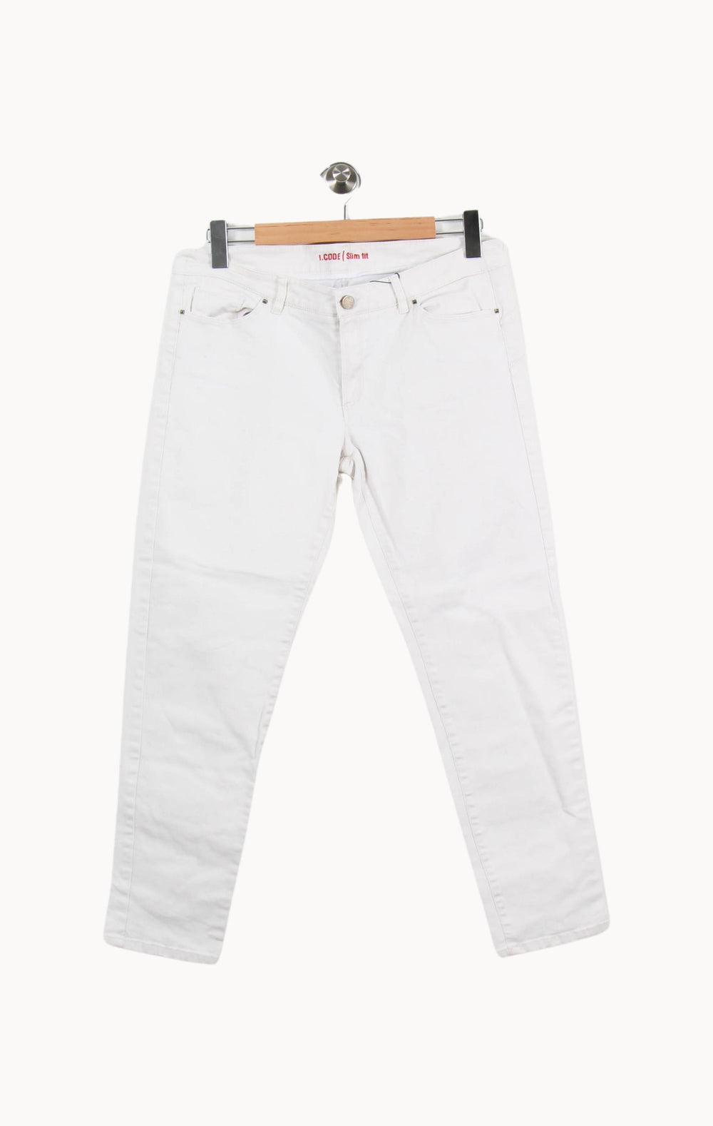 Jean Blanc - Taille XXS/32 de la marque I.Code | PARAD46221 - Vendu par Paradigme - Image 2