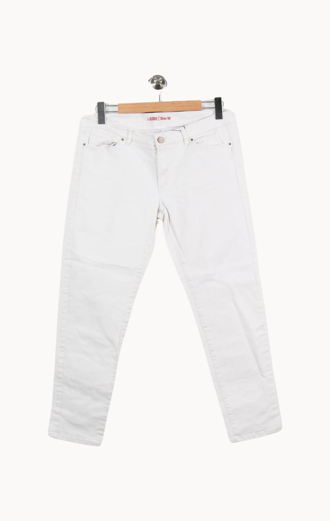 Jean Blanc - Taille XXS/32 de la marque I.Code | PARAD46221 - Vendu par Paradigme - Image 2
