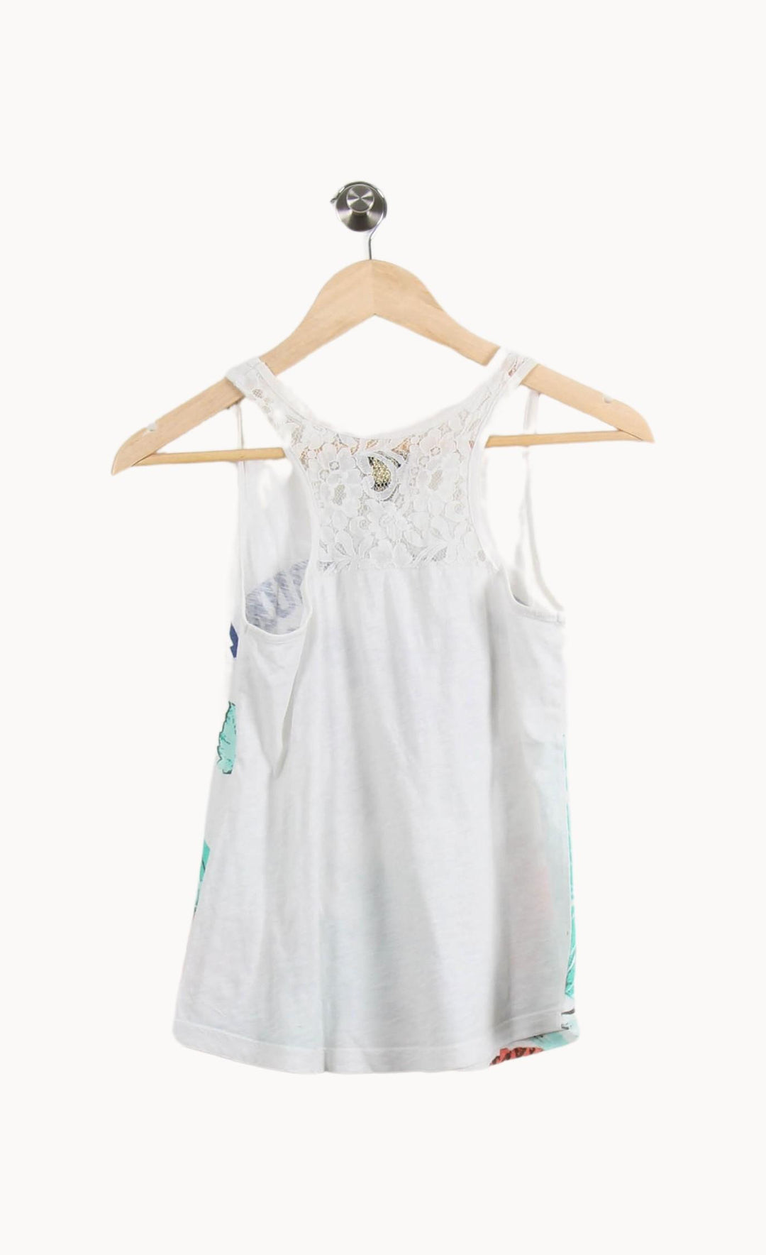 Débardeur Blanc et Vert - Taille S/36 de la marque IKKS | PARAD46226 - Vendu par Paradigme - Image 4