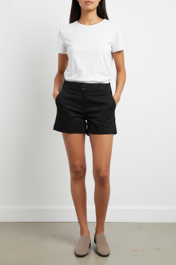 Short Noir - Taille L/40 de la marque Caroll | PARAD46234 - Vendu par Paradigme - Image 1