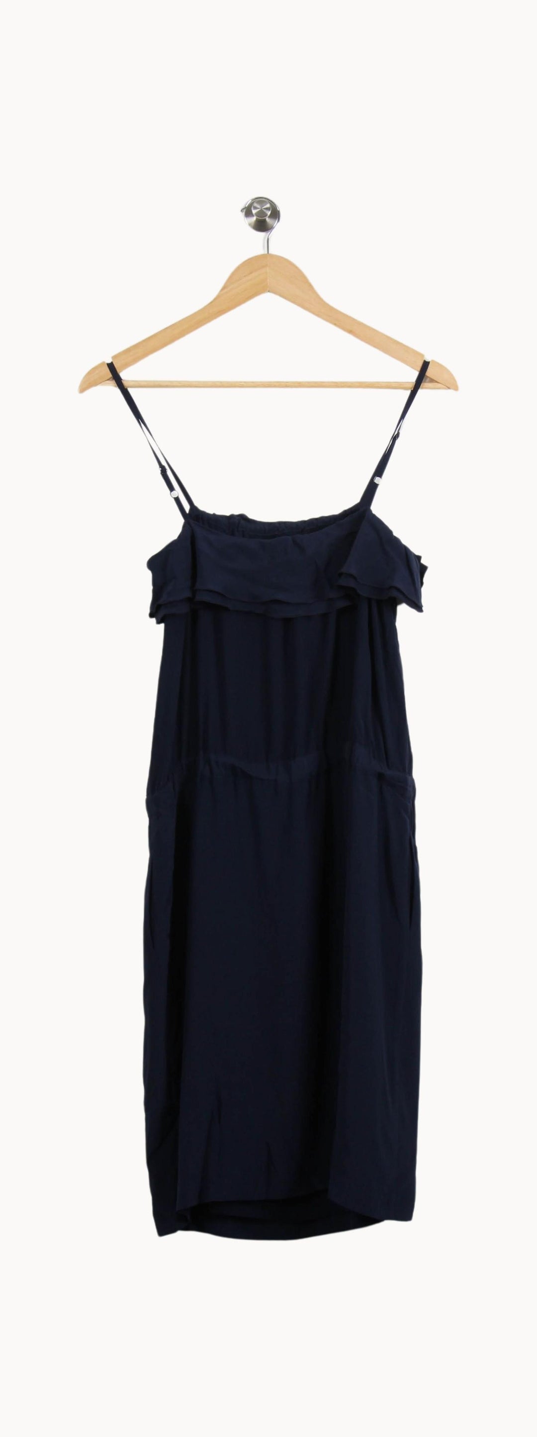 Robe à Bretelles Bleu - Taille M/38 de la marque Gerard Darel | PARAD46240 - Vendu par Paradigme - Image 4