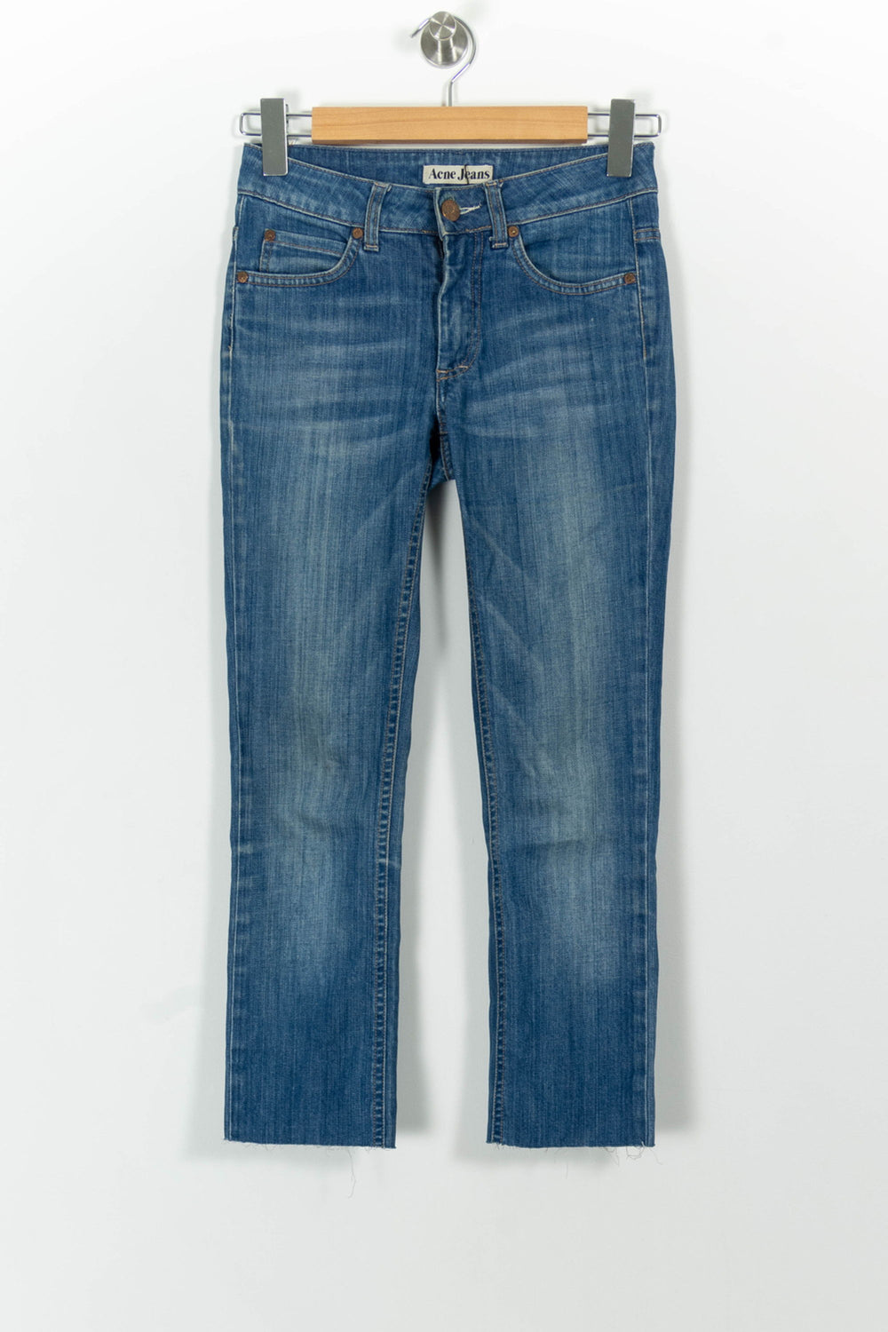 Jean Slim Bleu - Taille XS/34 de la marque Acne Studios | PARAD46244 - Vendu par Paradigme - Image 2