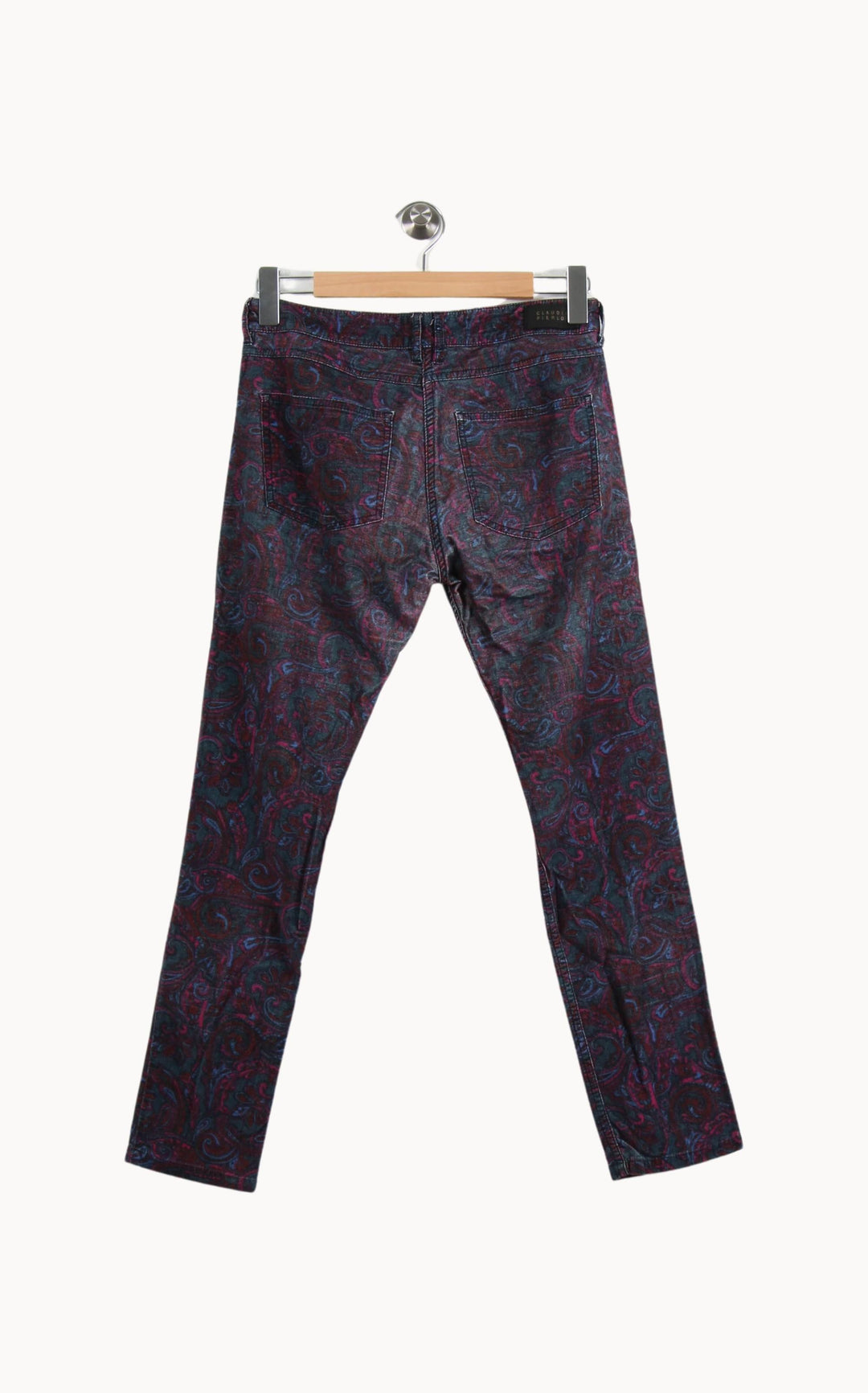 Jean Violet - Taille M/38 de la marque Claudie Pierlot | PARAD46246 - Vendu par Paradigme - Image 4