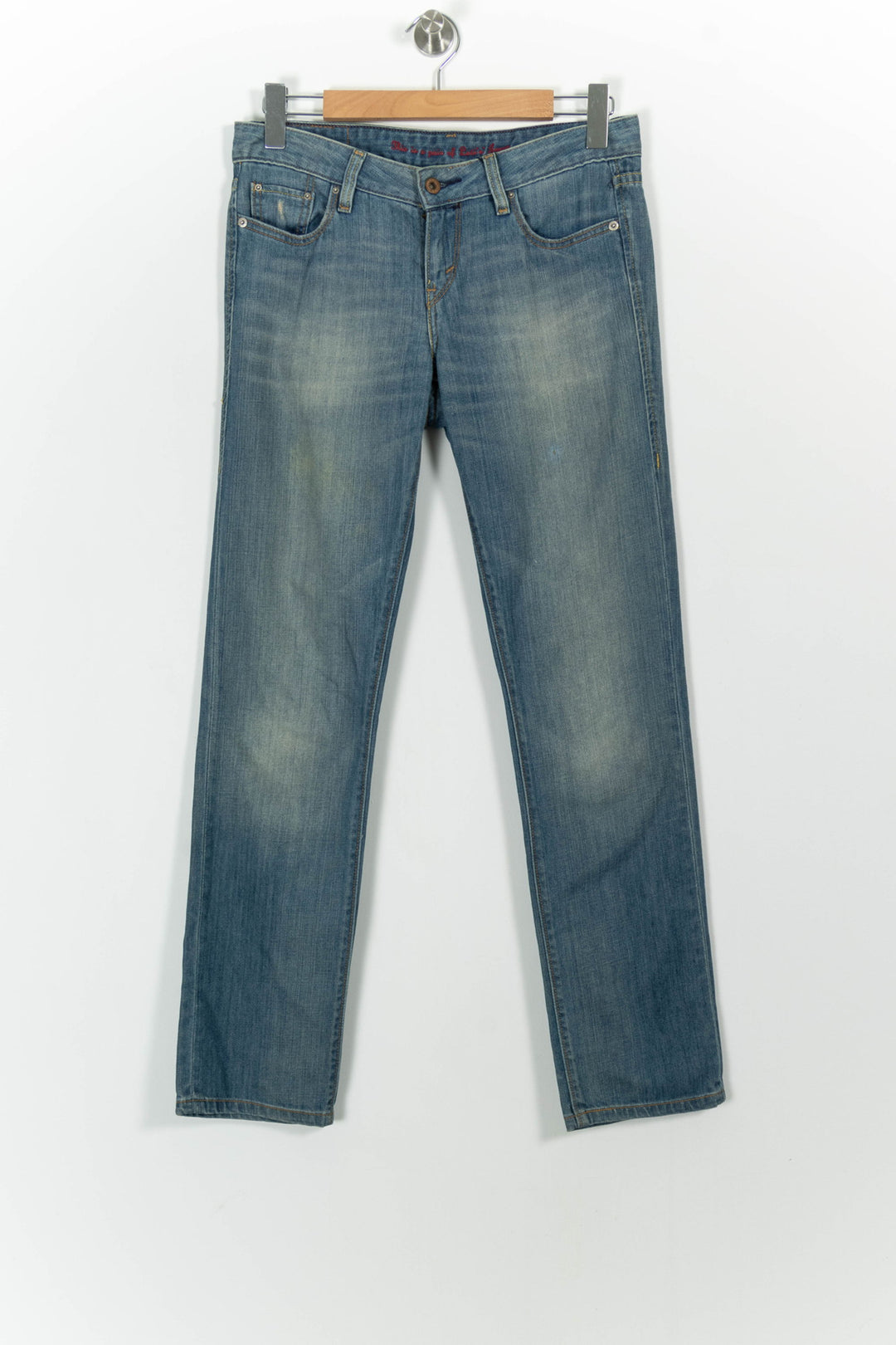 Jean Droit Bleu - Taille M/38 de la marque Levi's | PARAD46261 - Vendu par Paradigme - Image 2