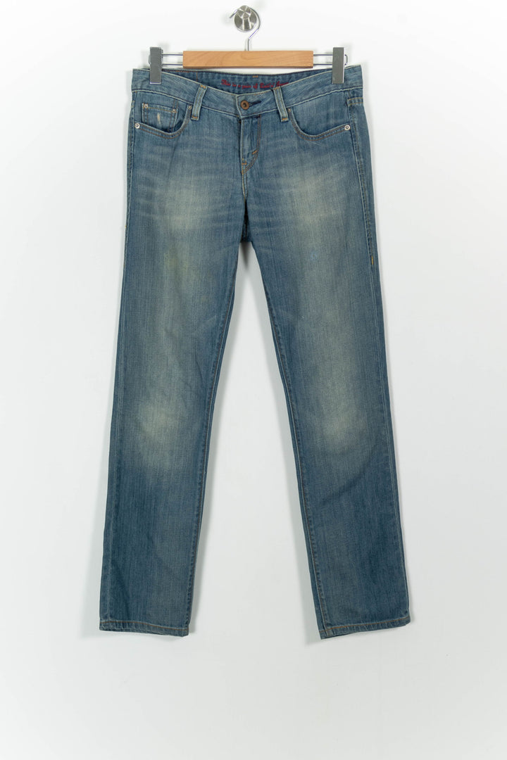 Jean Droit Bleu - Taille M/38 de la marque Levi's | PARAD46261 - Vendu par Paradigme - Image 2