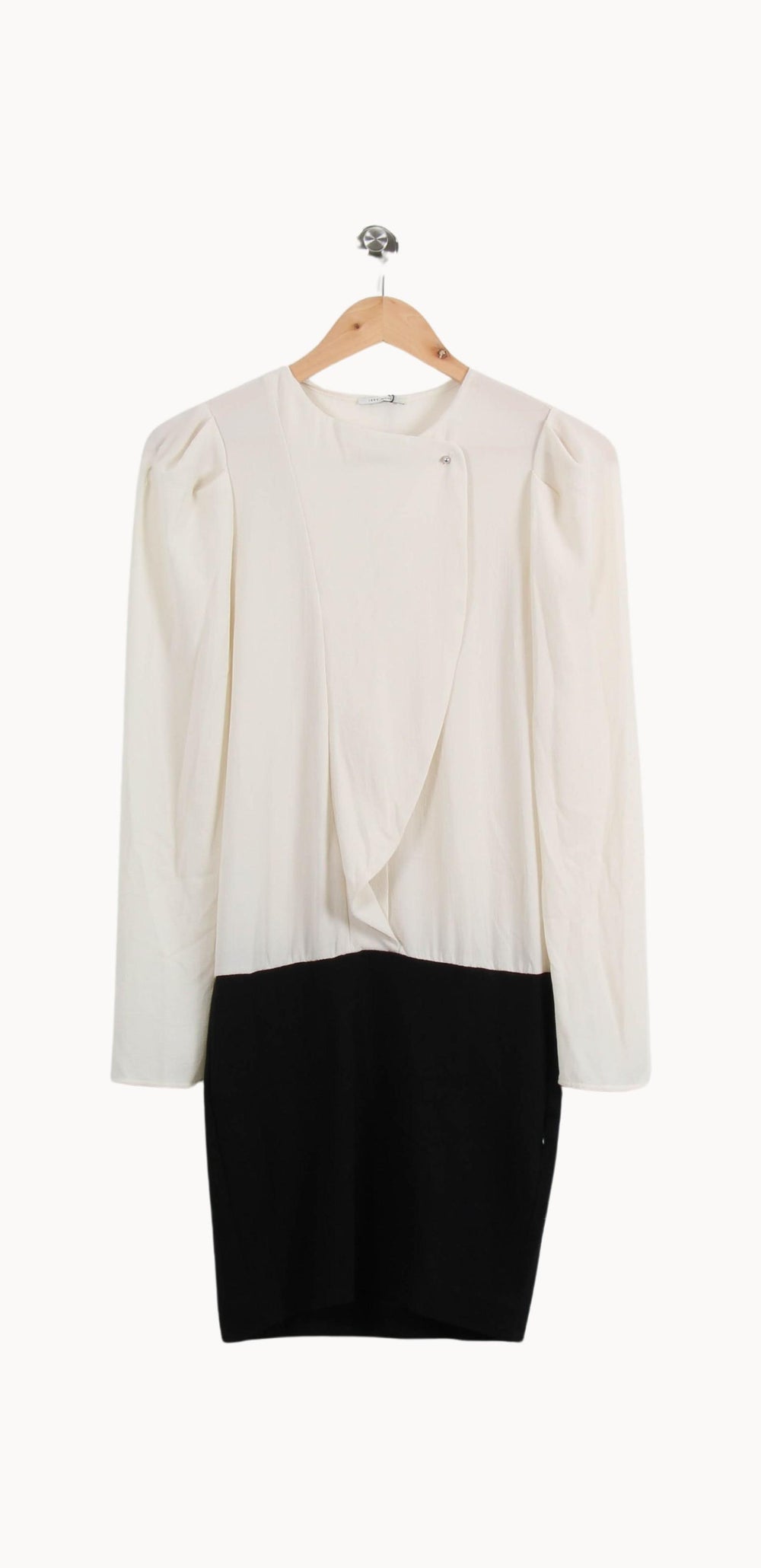 Robe Longue Blanche et Noire - Taille XS/34 de la marque IKKS | PARAD46265 - Vendu par Paradigme - Image 2