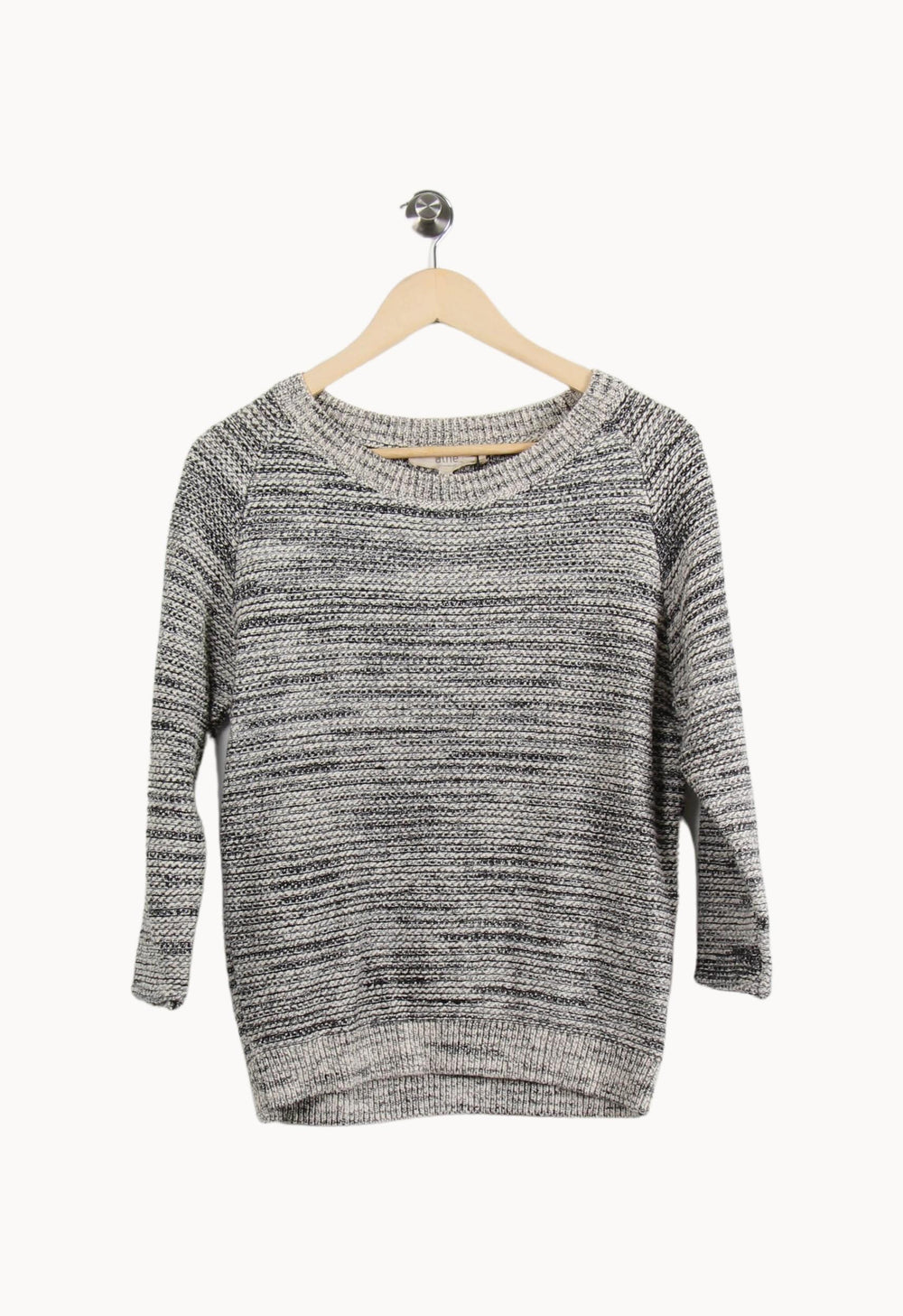 Pull Gris chiné - Taille L/40 de la marque Vanessa Bruno - Athé | PARAD46266 - Vendu par Paradigme - Image 2