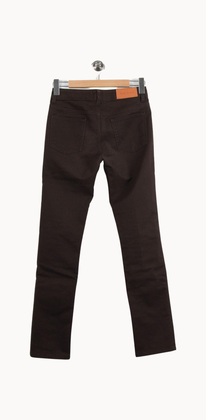 Jean Marron - Taille M/38 de la marque Acne Studios | PARAD46267 - Vendu par Paradigme - Image 4