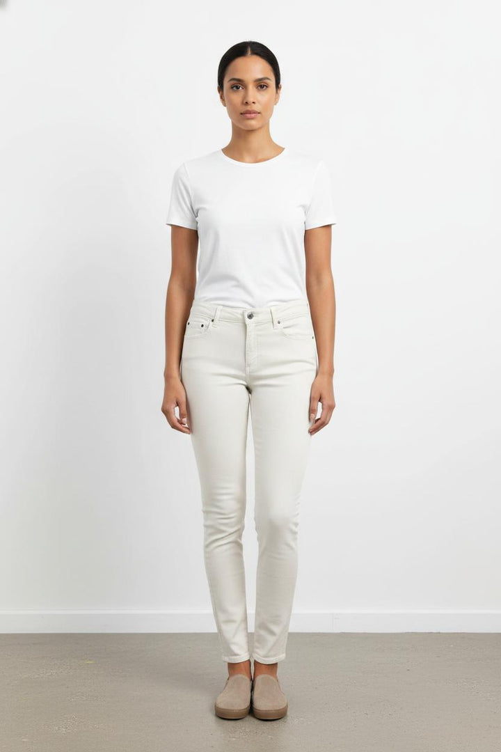 Jean Skinny Blanc - Taille S/36 de la marque American Vintage | PARAD46268 - Vendu par Paradigme - Image 1