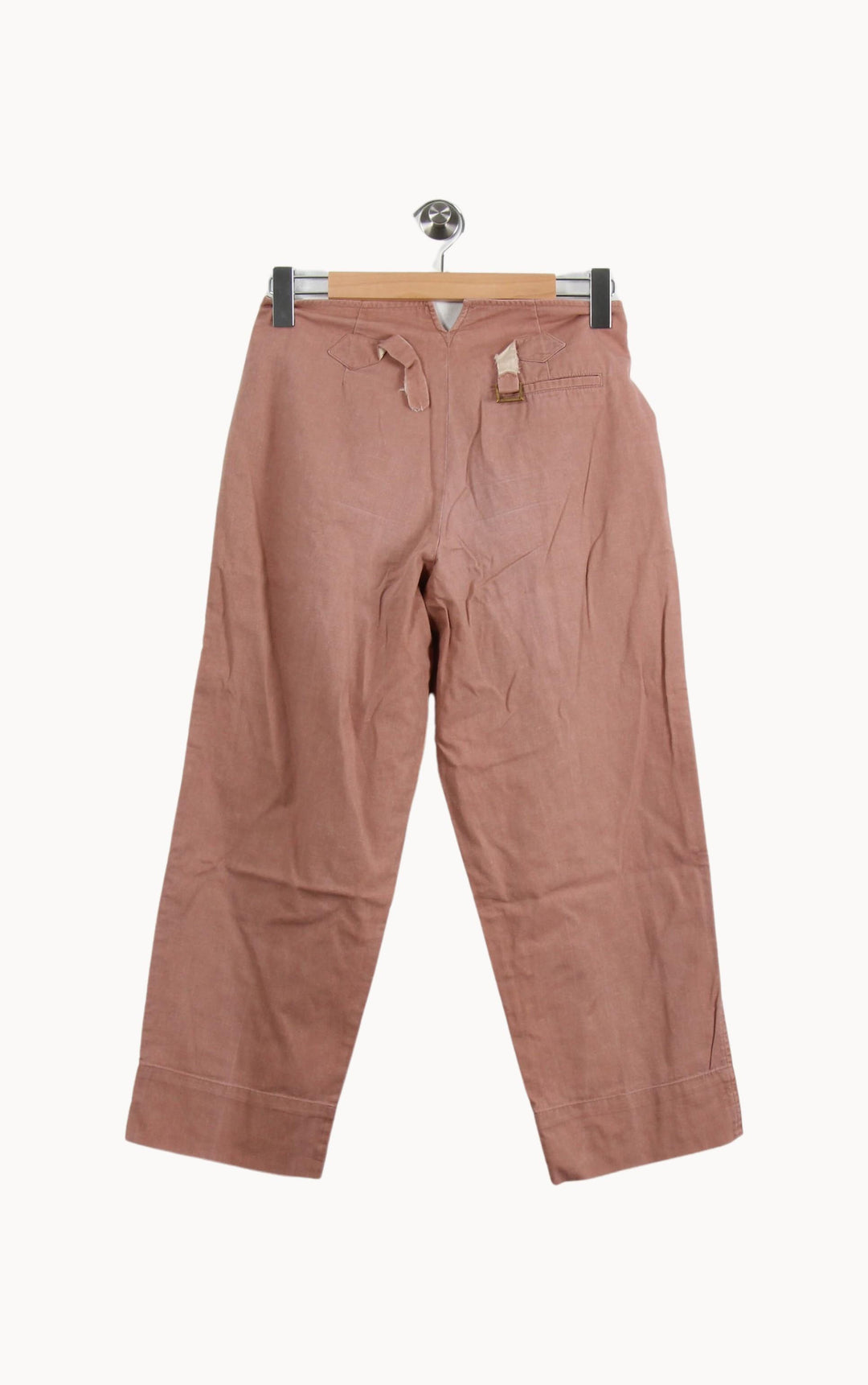 Pantalon Large Rose - Taille M/38 de la marque Ines de la Fressange Paris | PARAD46270 - Vendu par Paradigme - Image 4