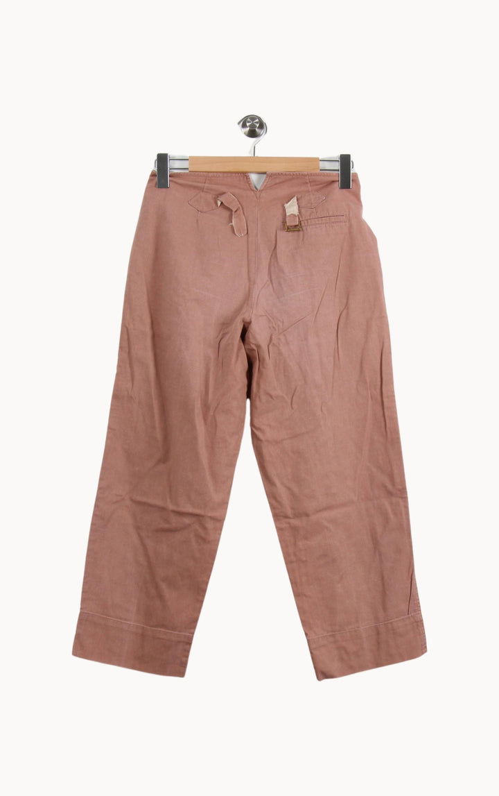 Pantalon Large Rose - Taille M/38 de la marque Ines de la Fressange Paris | PARAD46270 - Vendu par Paradigme - Image 4