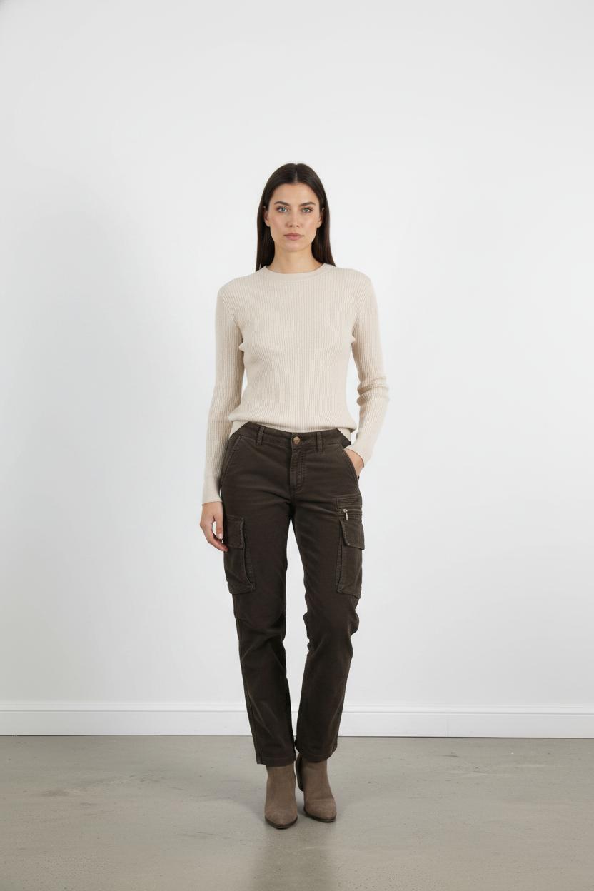 Pantalon Cargo Marron - Taille L/40