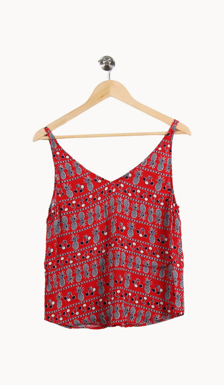 Débardeur Rouge - Taille L/40 de la marque Des petits hauts | PARAD46274 - Vendu par Paradigme - Image 4