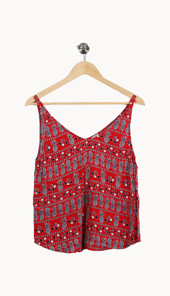 Débardeur Rouge - Taille L/40 de la marque Des petits hauts | PARAD46274 - Vendu par Paradigme - Image 2