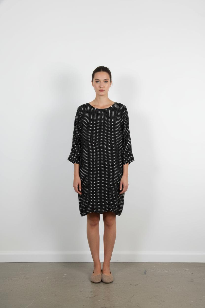 Robe Noire et Blanche - Taille L/40