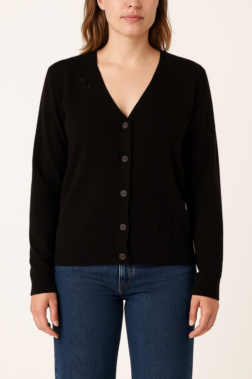 Cardigan Noir - Taille L/40 de la marque IRO | PARAD46280 - Vendu par Paradigme - Image 1