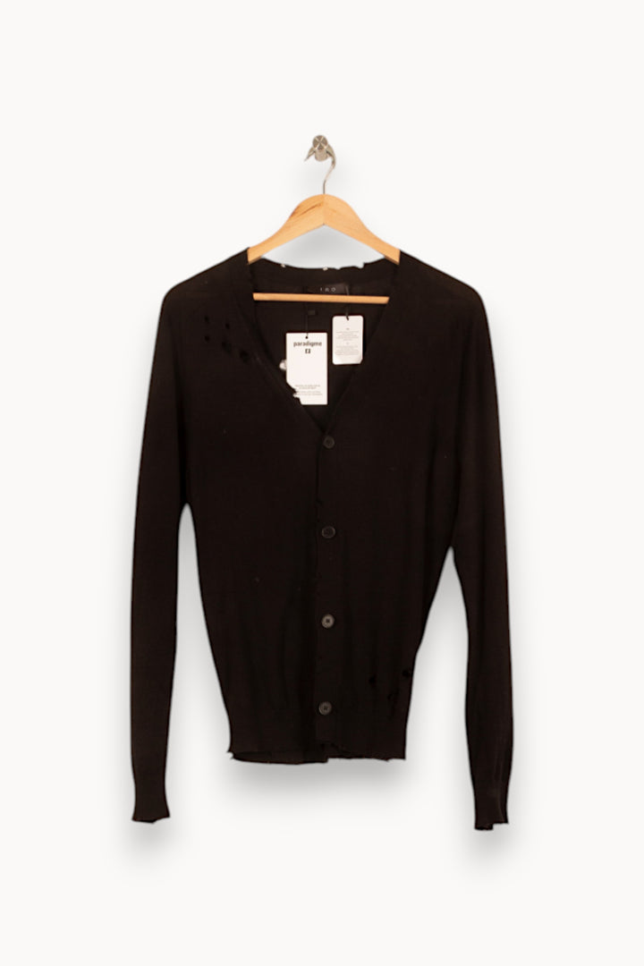 Cardigan Noir - Taille L/40 de la marque IRO | PARAD46280 - Vendu par Paradigme - Image 4