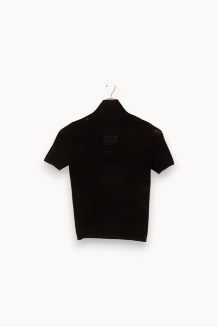 Pull Noir - Taille S/36 de la marque Sandro | PARAD46281 - Vendu par Paradigme - Image 4