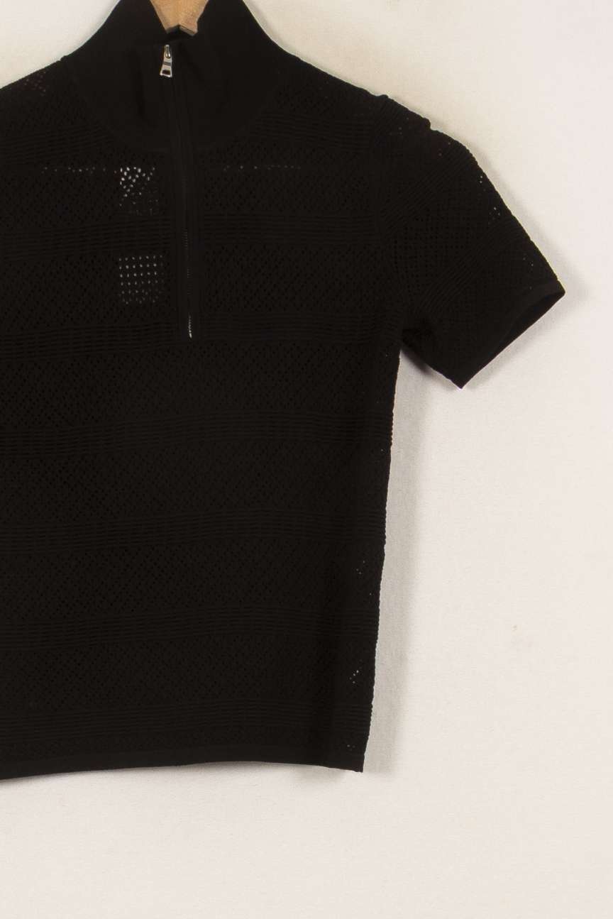 Pull Noir - Taille S/36 de la marque Sandro | PARAD46281 - Vendu par Paradigme - Image 3